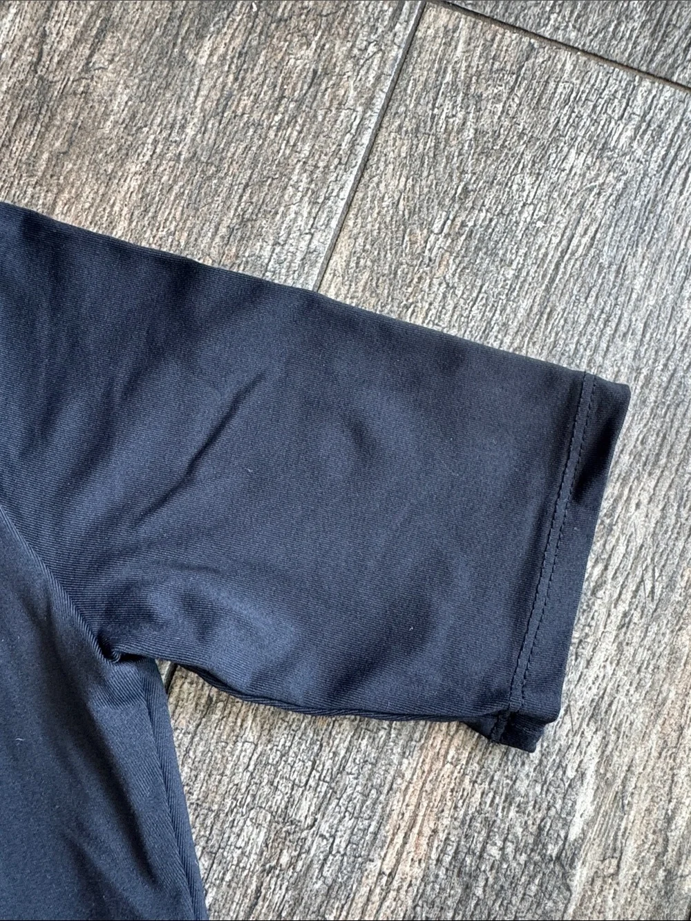 Girls Black Dance Leotard with Gold Front Zip